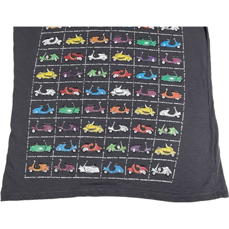FIRENZE T-Shirt Gallery VネックTシャツ チャコールグレー Mサイズ