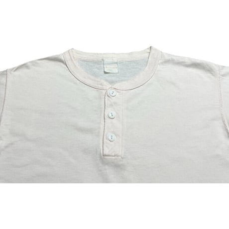 MADE IN USA製 Healthknit ヘンリーネックTシャツ ピンク Mサイズ