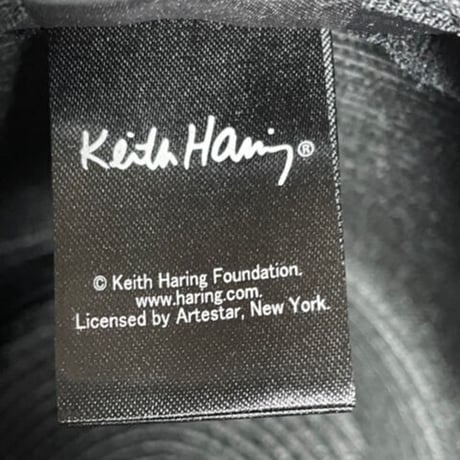 EK by New Era × Keith Haring コラボレーションストローハット ブラック Lサイズ
