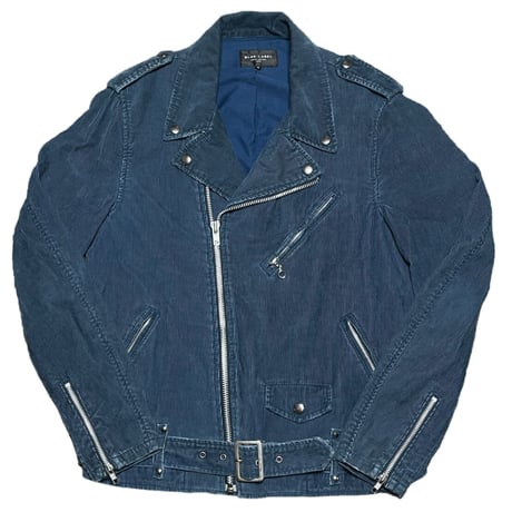 UNITED ARROWS BLUE LABEL コーデュロイライダースジャケット ネイビー Mサイズ