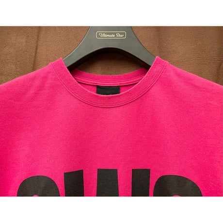激レア MADE IN JAPAN製 SWAGGER × PHENOMENON SWAGGER大阪オープン記念Tシャツ ピンク×ブラック Lサイズ