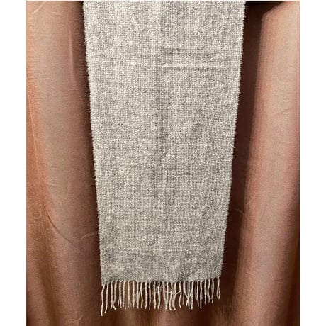 ▲訳あり商品▲ MADE IN ITALY製 Ermenegildo Zegna カシミヤ100%マフラー グレー