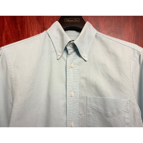 【ROSE BUD 取り扱い】 MADE IN USA製 GITMANBROS Vintage 長袖ボタンダウンオックスフォードシャツ ミントグリーン Sサイズ