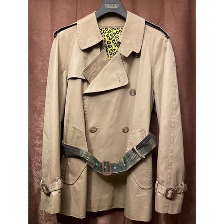 MADE IN JAPAN製 SWAGGER ショートトレンチコート ベージュ