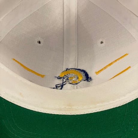 レア タグ付き 90s The Game NFL St. Louis Rams ヴィンテージスナップバックキャップ ホワイト