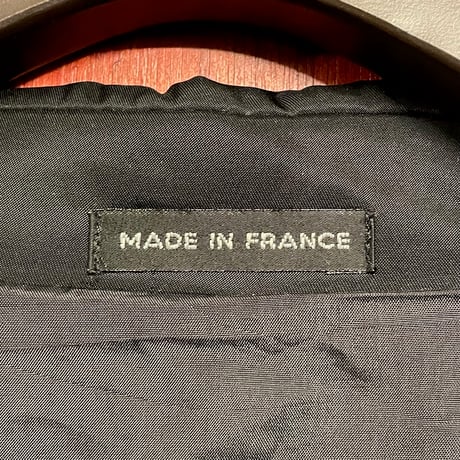 MADE IN FRANCE製 agnes b. ナイロンPコート ブラック 1サイズ
