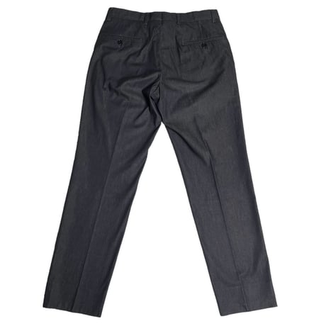 MADE IN BULGARIA製 EMPORIO ARMANI ストレッチブラックデニムスーツ ブラック 44サイズ