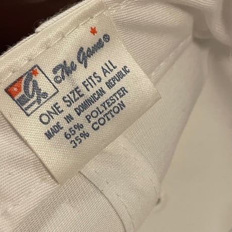レア タグ付き 90s The Game NFL St. Louis Rams ヴィンテージスナップバックキャップ ホワイト