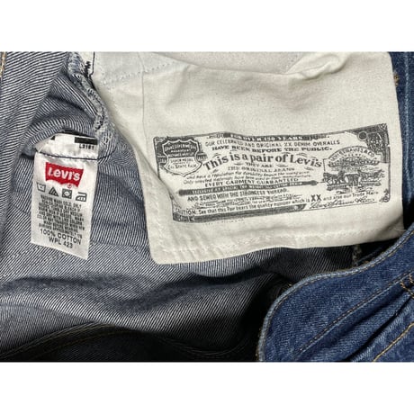 LEVI'S 501XX デニムパンツ インディゴ W32×L32 メキシコ製