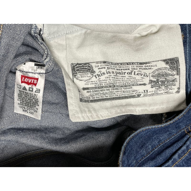 LEVI'S 501XX デニムパンツ インディゴ W32×L32 メキシコ製 LEVI'S 501XX デニムパンツ インディゴ W32×L32 メキシコ製