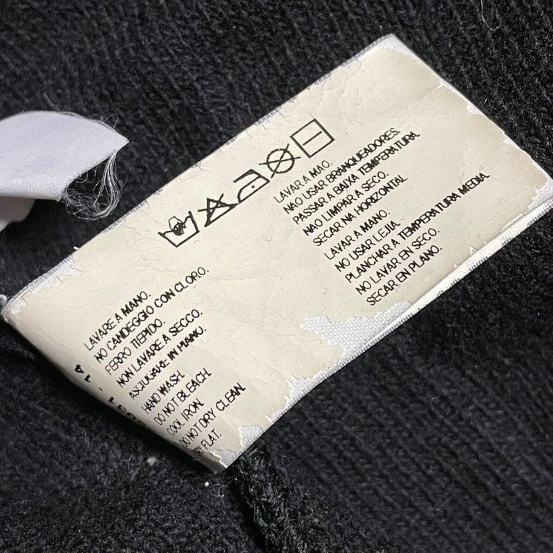MADE IN ITALY製 EMPORIO ARMANI フルジップウールパーカー MADE IN ITALY製 EMPORIO ARMANI フルジップウールパーカー