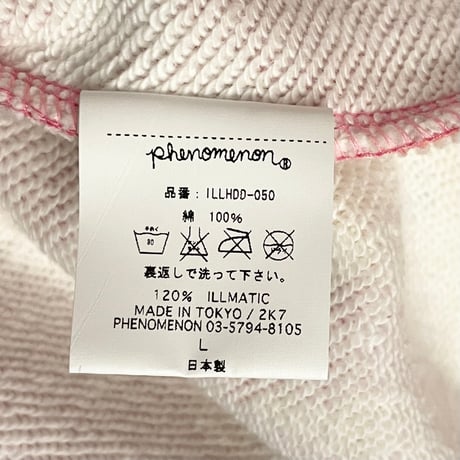 激レア ☆タグ付き新古品☆ MADE IN JAPAN製 PHENOMENON 2007年原宿店オープン記念モデル 24K総柄フルジップパーカー ピンク Lサイズ