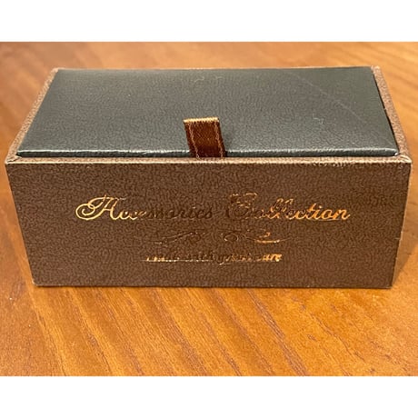 BOX付き カエルデザイン カフスボタン ピンク