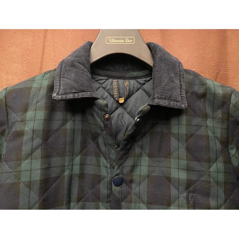 MADE IN ENGLAND製 LAVENHAM チェック柄キルティングジャケット MADE IN ENGLAND製 LAVENHAM チェック柄キルティングジャケット