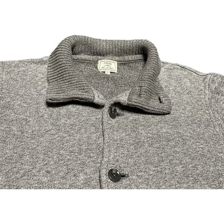 GREEN LABEL RELAXING コットンスウェットカーディガン ブラウン Sサイズ