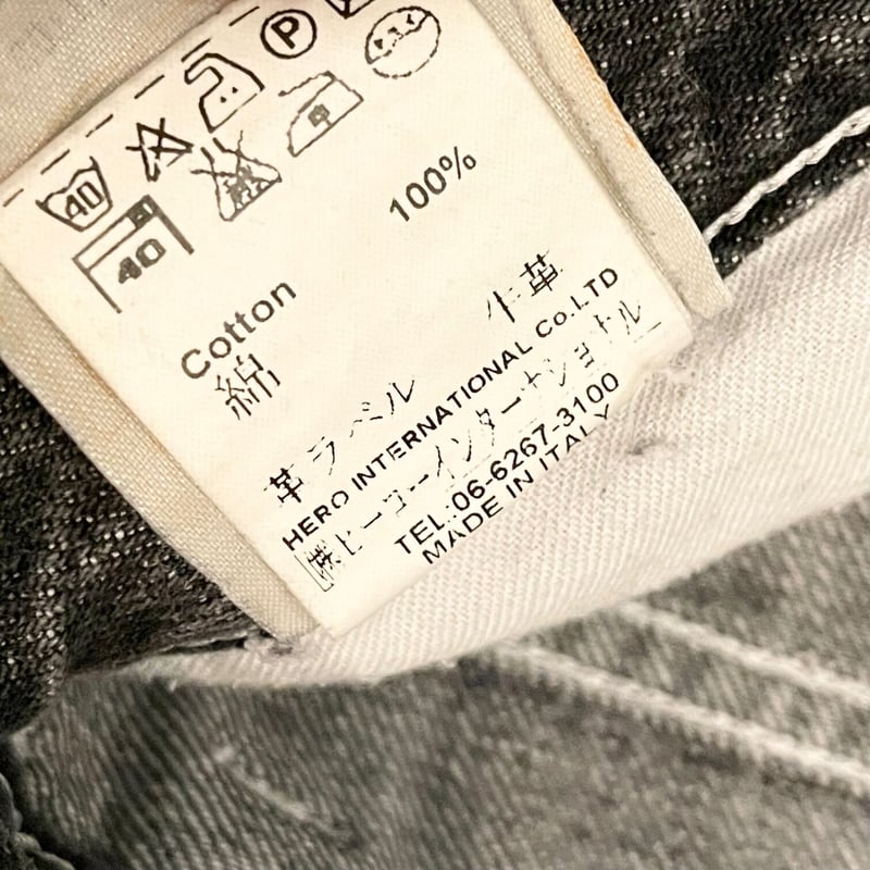 MADE IN ITALY製 nudie jeans ブラックデニムパンツ ブラック MADE IN ITALY製 nudie jeans ブラックデニムパンツ ブラック