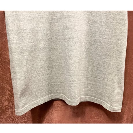 MADE IN JAPAN製 NIGEL CABOURN ヴィンテージ加工ポケット付き半袖Tシャツ グリーン 46サイズ