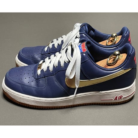 NIKE AIR FORCE 1 バルセロナオリンピックUSAモデルスニーカー ネイビー US9.5/27.5cm
