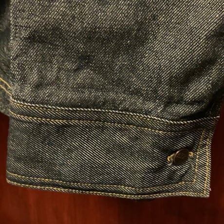 激レア SDC Snoop Dogg jeans バック刺繡入り デニムジャケット ブラック XLサイズ