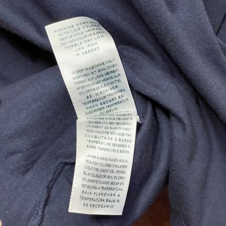 MADE IN USA製 TRUE RELIGION バックプリントTシャツ ネイビー Mサイズ