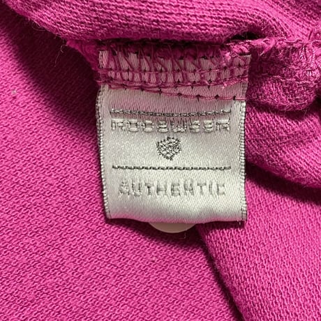 ROCAWEAR エポーレット付き半袖鹿の子ミリタリーポロシャツ パープル Lサイズ