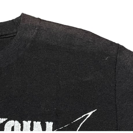 難あり ☆タグ付き新古品☆ TENDERLOIN バックプリント入り VENDER ZOIN 半袖Tシャツ ブラック Sサイズ