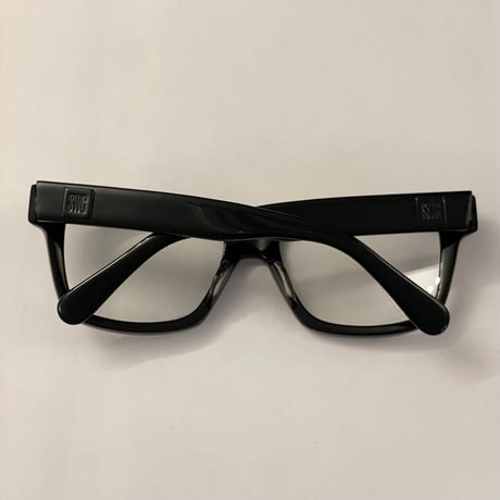 SWAGGER クリアレンズ伊達メガネ ブラック