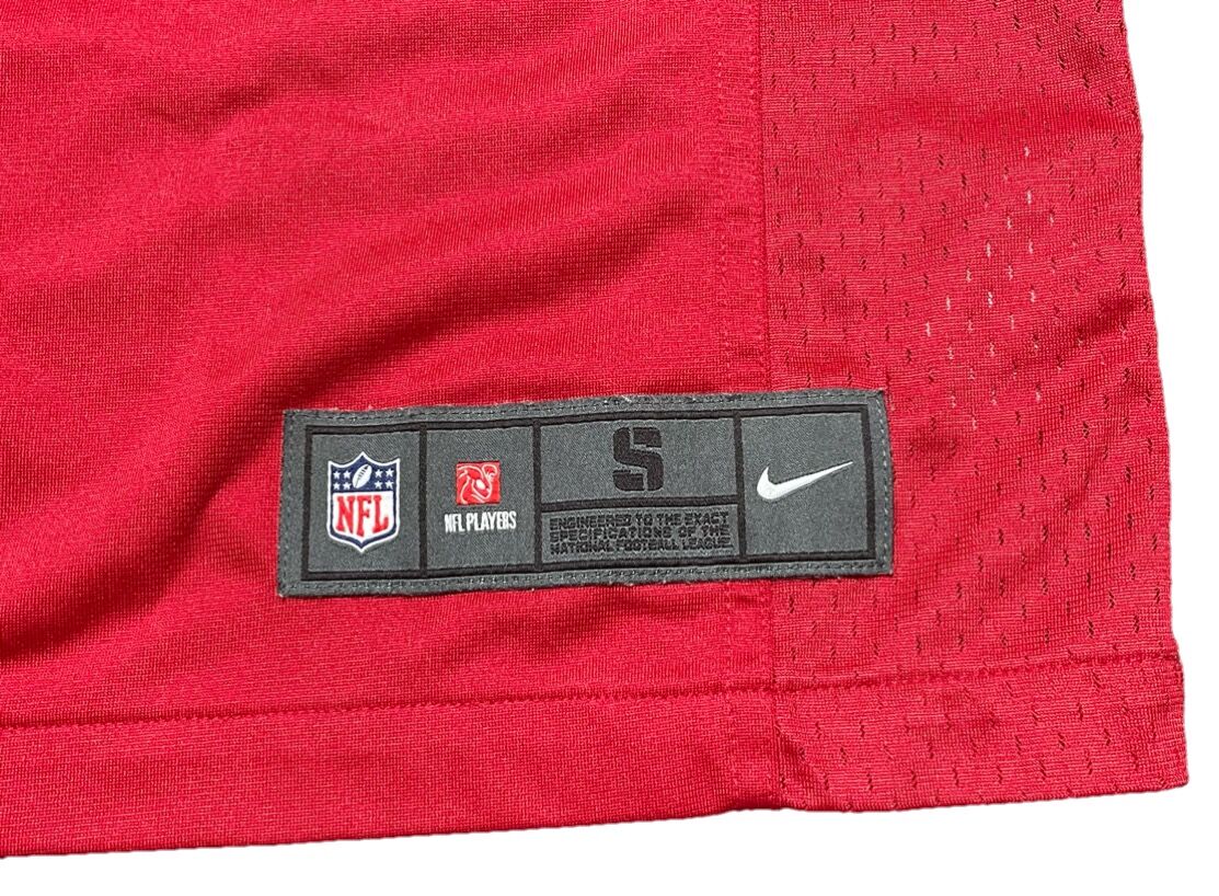 NIKE NFL 49ers Colin Kaepernick ゲームジャージ レッド Sサイ