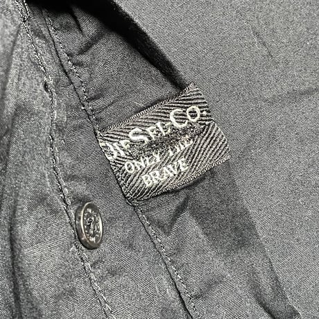 DIESEL 長袖シャツ ブラック Sサイズ