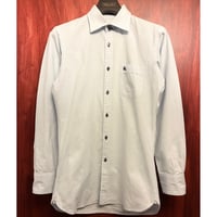 BURBERRY BLACK LABEL 長袖シャツ サックスブルー 38サイズ