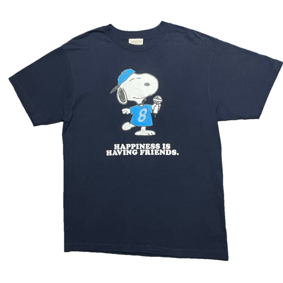 SUPERJUNIOR × PEANUTS SNOOPYコラボTシャツ ネイビー Lサイズ | SUPERJUNIOR × PEANUTS SNOOPYコラボTシャツ ネイビー Lサイズ |