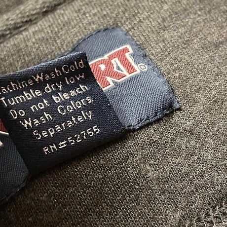 JANSPORT WITTENBERG UNIVERSITY ハーフジップカレッジトレーナー チャコールグレー Sサイズ