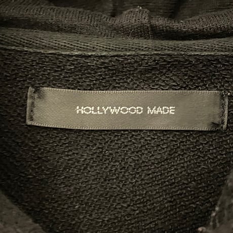 HOLLYWOOD MADE プルオーバーパーカー ブラック Mサイズ