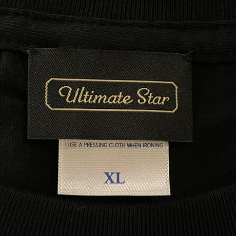 ★新品★ Ultimate Star オリジナルクルーネックTシャツ ブラック M～XLサイズ