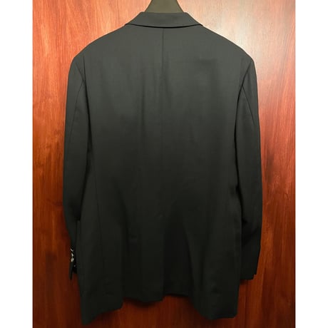 ▲訳あり商品▲ MADE IN JAPAN製 VISARUNO Loro Piana ZELANDER DREAM 生地使用 ウールテーラードジャケット ブラック Lサイズ