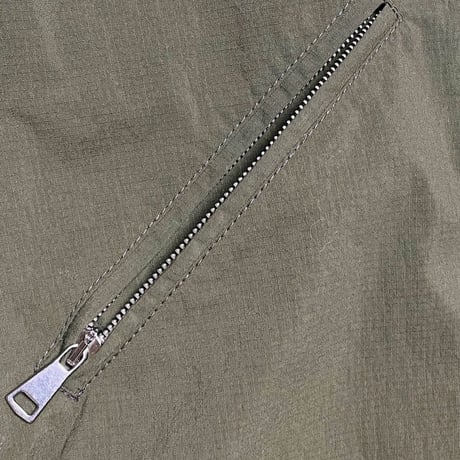 タグ付き美品 MADE IN ITALY製 GIORGIO BRATO レザー切り返しミリタリージャケット カーキ×ブラック 48サイズ