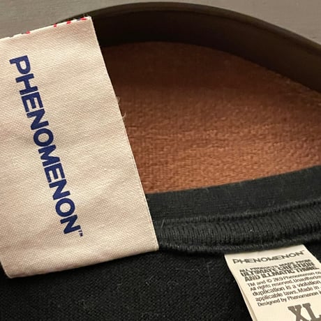 MADE IN JAPAN製 PHENOMENON 2009年モデルプリントTシャツ ブラック XLサイズ