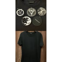激レア MADE IN JAPAN製 PHENOMENON 2011年AWモデル オリジナルワッペン付き 半袖Tシャツ ブラック L/40サイズ