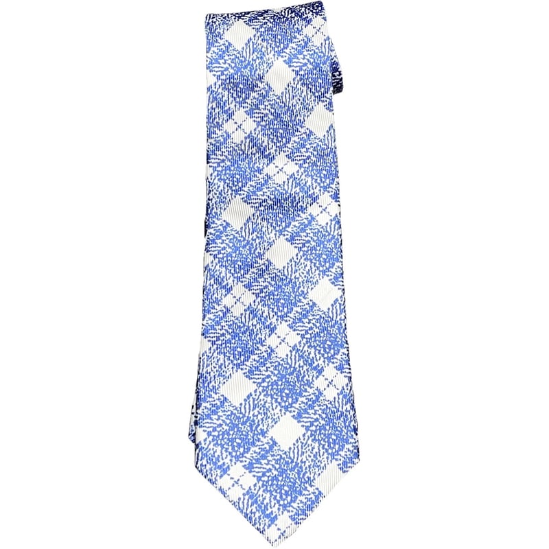 MADE IN ITALY製 DANIEL MILANO 1956 プリントシルクネクタイ ブ