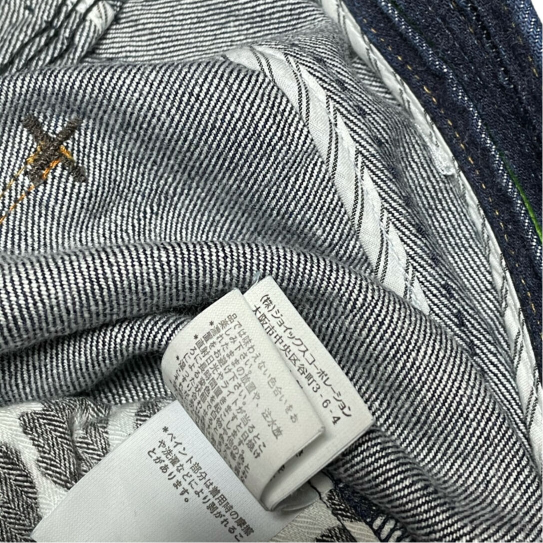 極美品⭐︎Paul Smith JEANSデニムパンツ　インディゴ　L Paul Smith + Lee(R) 101-Z 'SLIM RIDER 101' インディゴ