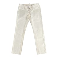 MADE IN ITALY製 DSQUARED2 ダメージ加工チノパンツ ベージュ 44サイズ