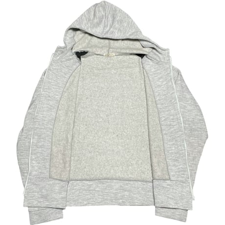 【SHIPS取り扱い】MADE IN UK製 Collect London 裏起毛フルジップパーカー グレー Mサイズ