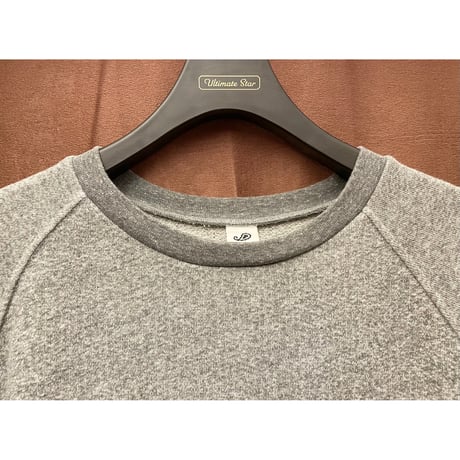 MADE IN USA製 Niche. 七分袖スウェットTシャツ グレー Sサイズ