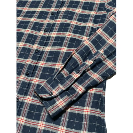 MADE IN JAPAN製 Harriss ボタンダウンチェックシャツ マルチチェック 38サイズ