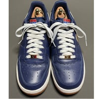NIKE AIR FORCE 1 バルセロナオリンピックUSAモデルスニーカー ネイビー US9.5/27.5cm