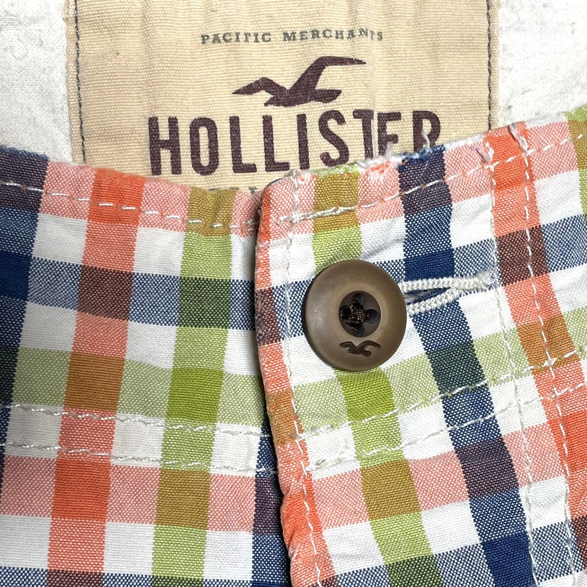 ハワイ購入♡HOLLISTERホリスターハーフパンツチェック