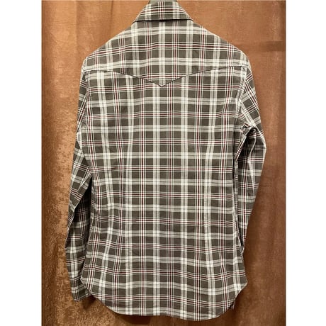 CIT LUXURY チェック柄 長袖ウエスタンシャツ マルチカラー 37-14 1/2サイズ