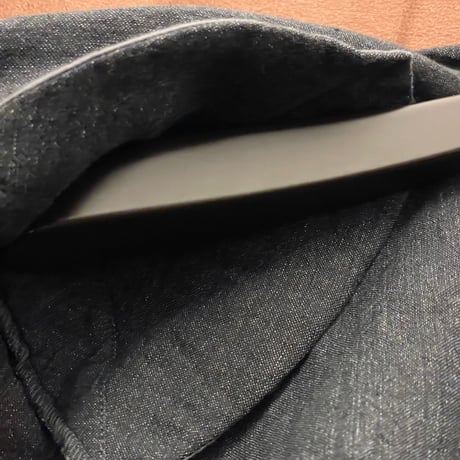MADE IN FRANCE製 agnès b. リネンテーラードジャケット チャコールグレー 44サイズ