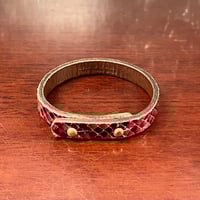 シルバー925製 AVALANCHE ジルコニアマイアミキューバンブレスレット