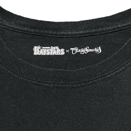 BAYSTARS × OZROSAURUS コラボレーション THIS IS MY ERA Tシャツ ブラック Lサイズ
